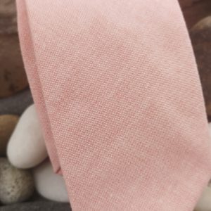 corbatas hombre delgadas de algodón pastel rosadas salmón lila verde agua celeste amarillo vainilla