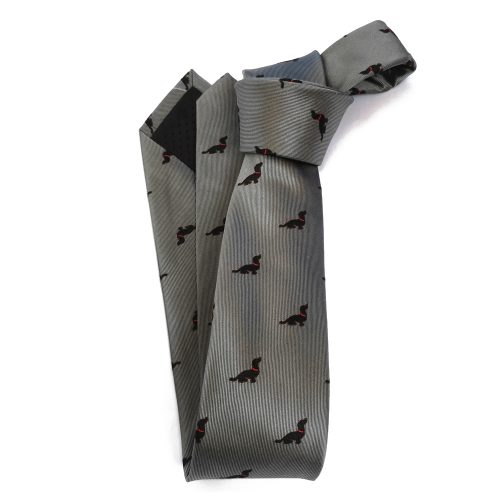 corbata perritos salchichas negros