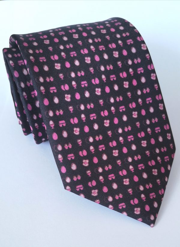 corbata color vino