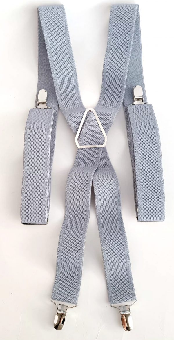 suspensor hombre gris