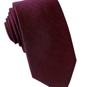 corbata algodon delgada