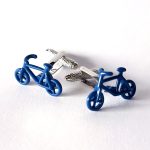 Colleras Bicicleta azul