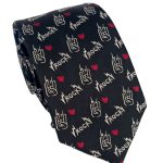 Corbata seda Rock