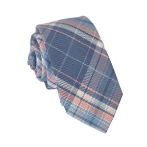 corbata algodon escoces