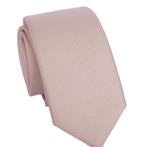 corbata rosada suave