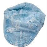 boina jeans claro algodon