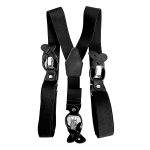 Suspensor doble negro y azul marino - Imagen 9