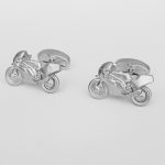 Colleras Moto gris mate