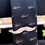 clip ssujeta corbata con diseños