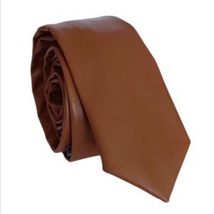 corbata ecocuero cafe
