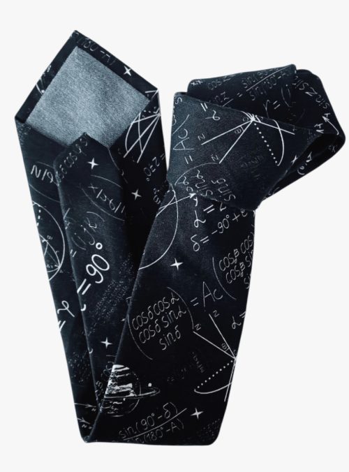 corbata algodon fisica astronomia