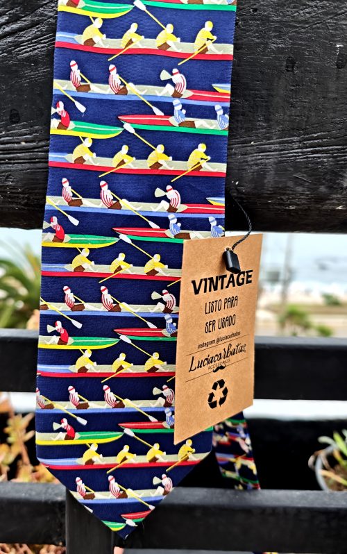 corbata vintege seda remo
