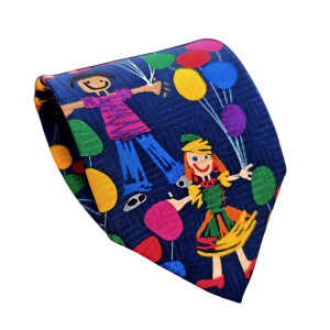 corbata vintage fiesta infantil
