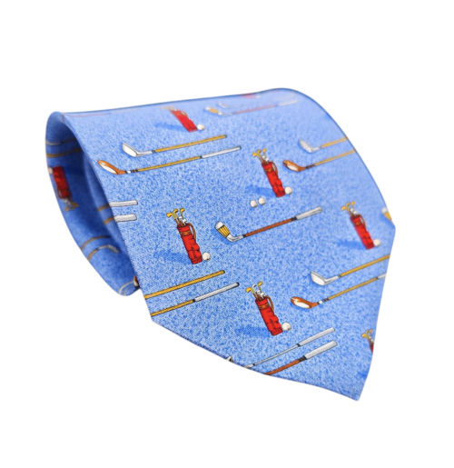 corbata vintage celeste golfito