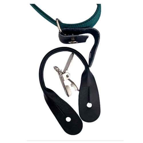Suspensor doble broche verde Inglés - Imagen 3