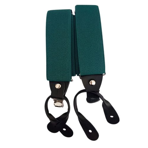 Suspensor doble broche verde Inglés - Imagen 2