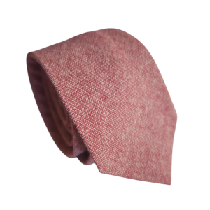 corbata juvenil algodon liso sandia jeans