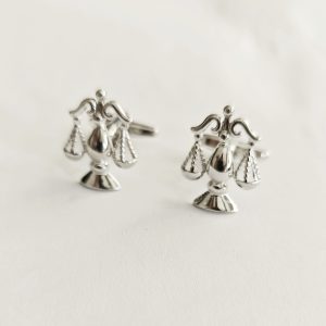 colleras balanza de la justicia