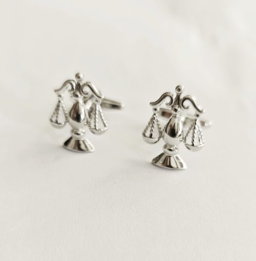 colleras balanza de la justicia