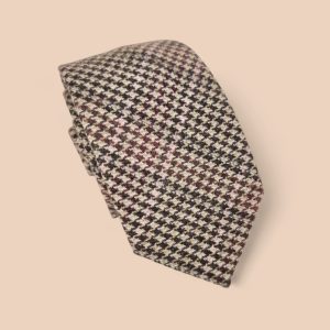 Corbata delgada de lana