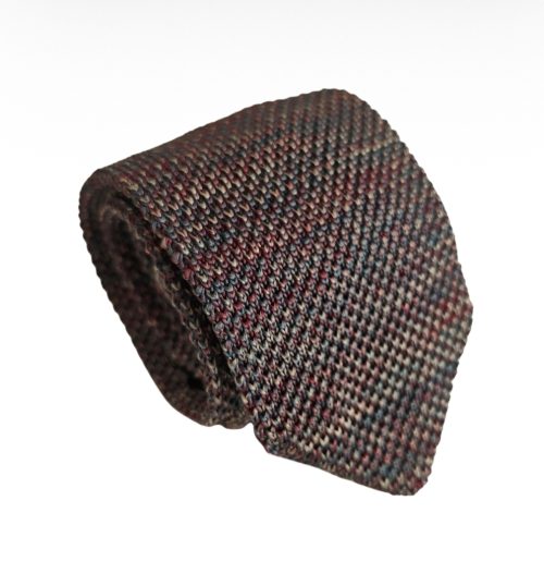 Corbata tejida Melange