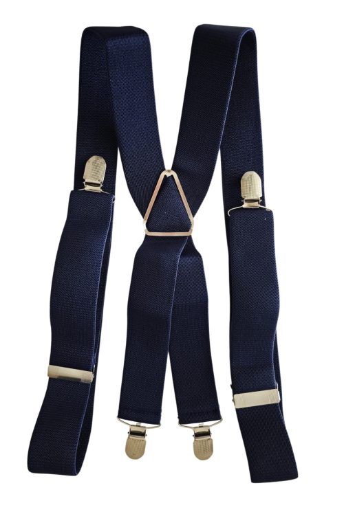 suspensor 4 broches azul marino