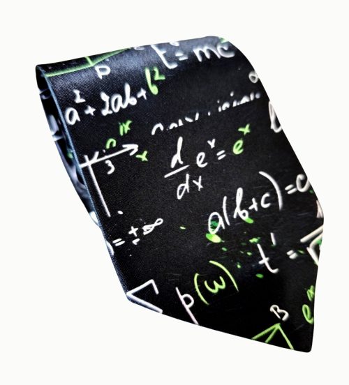 corbata negra matematicas
