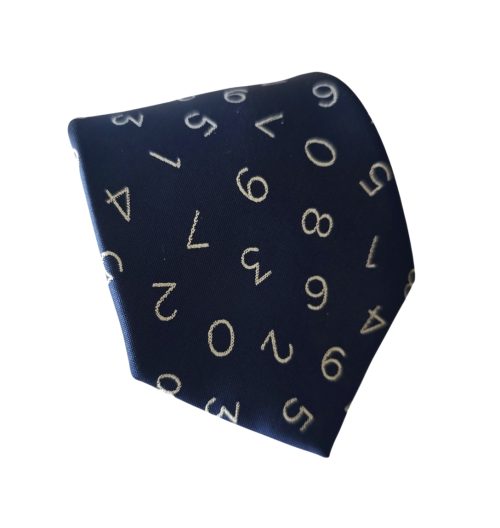 corbata azul marino numeros