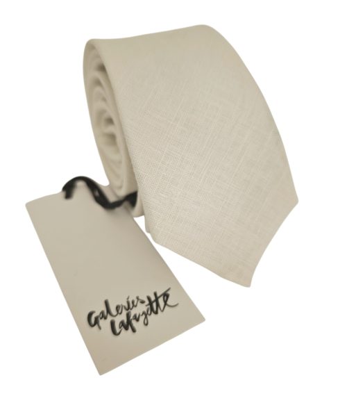 Corbata Lino Crudo