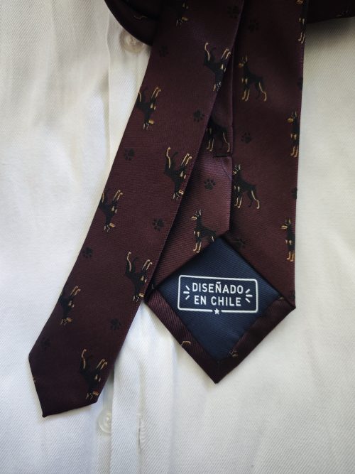 Corbata seda Dobermann - Imagen 4
