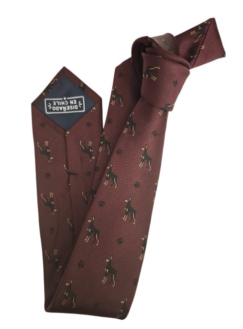 Corbata seda Dobermann - Imagen 3