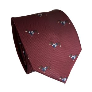 corbata burdeo poodle